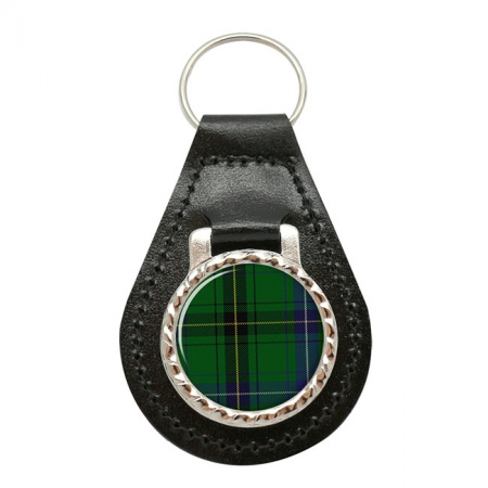 MacKendrick Scottish Tartan Leather Key Fob