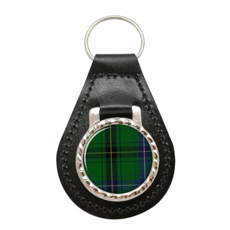 MacKendrick Scottish Tartan Leather Key Fob