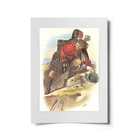 Mackenzie Scottish Clansman Ready to Frame Print