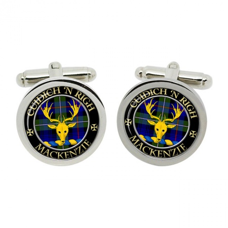 Mackenzie of Kintail Scottish Clan Crest Cufflinks