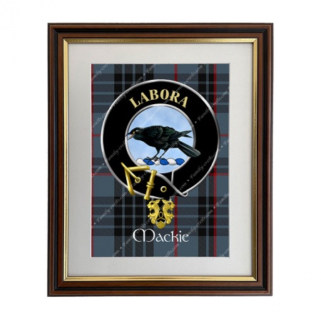 Mackie Scottish Clan Crest Framed Print