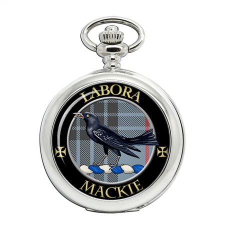 Mackie Scottish Clan Crest Pocket Watch