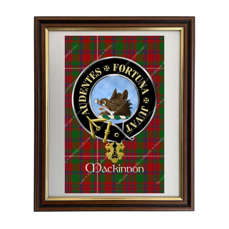 Mackinnon Scottish Clan Crest Framed Print