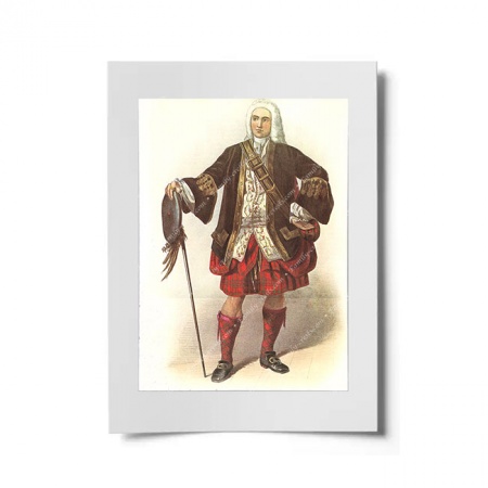 Mackintosh Scottish Clansman Ready to Frame Print