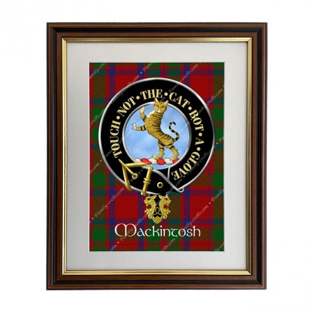 Mackintosh Scottish Clan Crest Framed Print