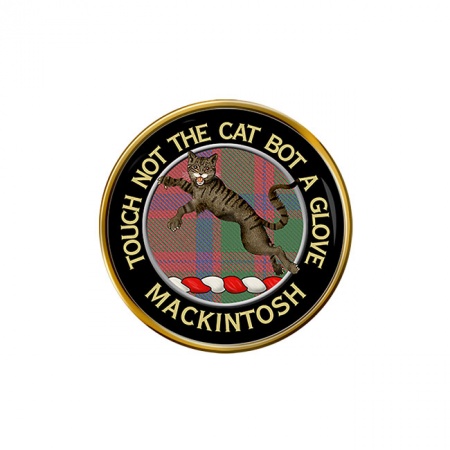 Mackintosh Scottish Clan Crest Pin Badge