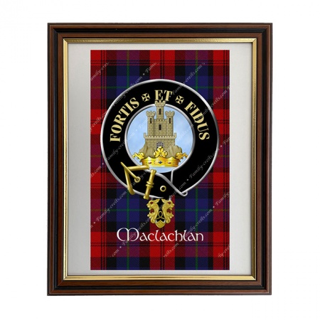 Maclachlan Scottish Clan Crest Framed Print