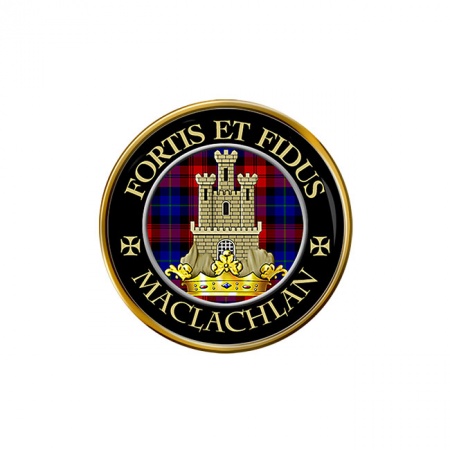 Maclachlan Scottish Clan Crest Pin Badge
