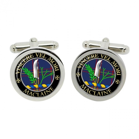 Maclaine Scottish Clan Crest Cufflinks