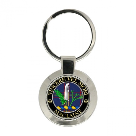 Maclaine Scottish Clan Crest Key Ring
