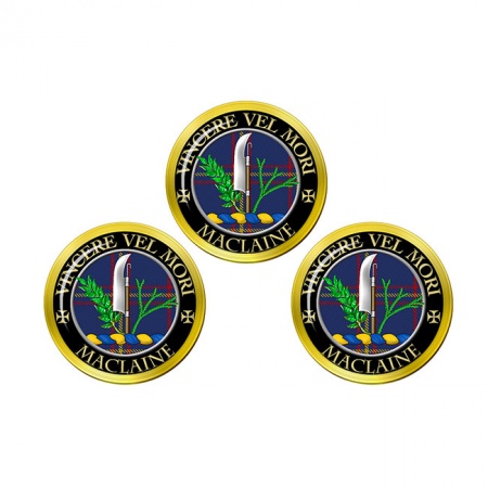 Maclaine Scottish Clan Crest Golf Ball Markers