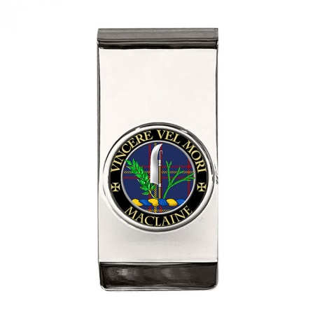 Maclaine Scottish Clan Crest Money Clip