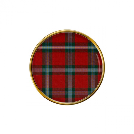 Maclaine Scottish Tartan Pin Badge