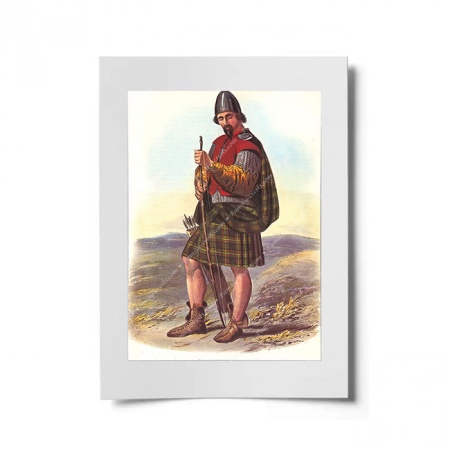 MacLaren Scottish Clansman Ready to Frame Print