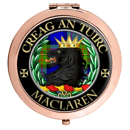 MacLaren Scottish Clan Crest Compact Mirror