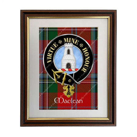 Maclean Scottish Clan Crest Framed Print