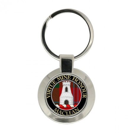 Maclean Scottish Clan Crest Key Ring