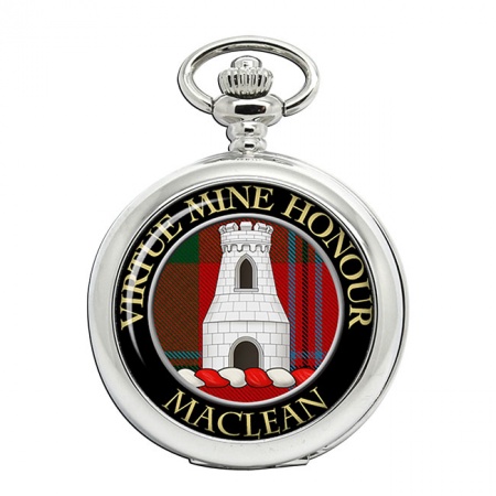 Maclean Scottish Clan Crest Pocket Watch