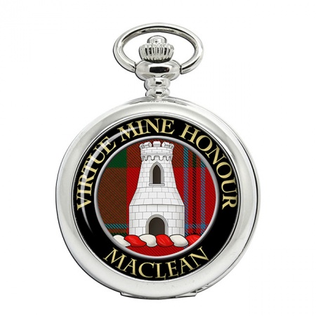 Maclean Scottish Clan Crest Pocket Watch