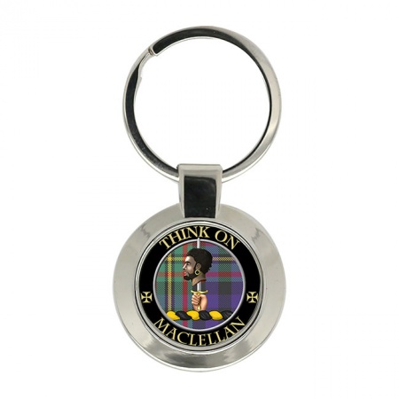 MacLellan Scottish Clan Crest Key Ring