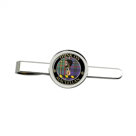 MacLellan Scottish Clan Crest Tie Clip