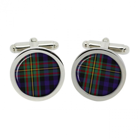 MacLellan Scottish Tartan Cufflinks in Box