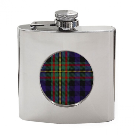 MacLellan Scottish Tartan Hip Flask