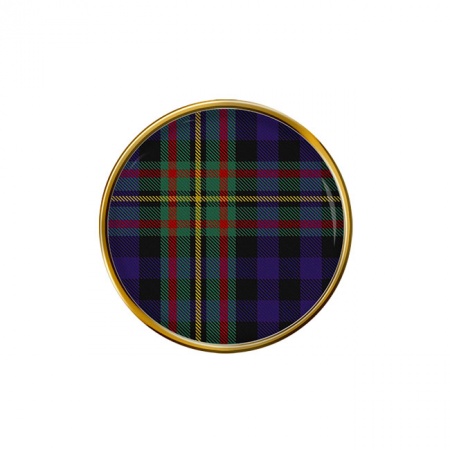MacLellan Scottish Tartan Pin Badge