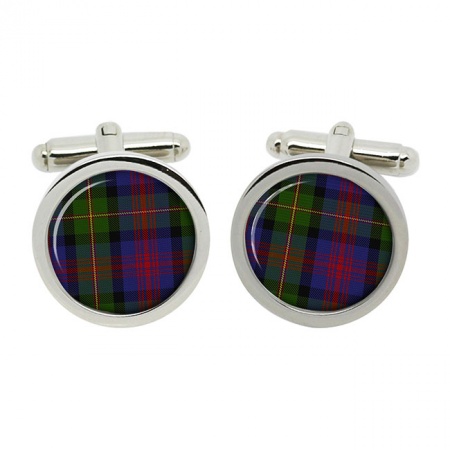 MacLennan Scottish Tartan Cufflinks in Box