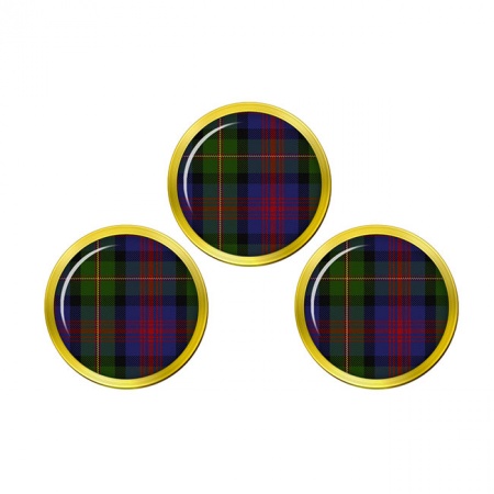 MacLennan Scottish Tartan Golf Ball Markers