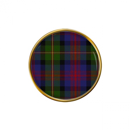 MacLennan Scottish Tartan Pin Badge