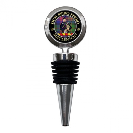 MacLennan Scottish Clan Crest Bottle Stopper