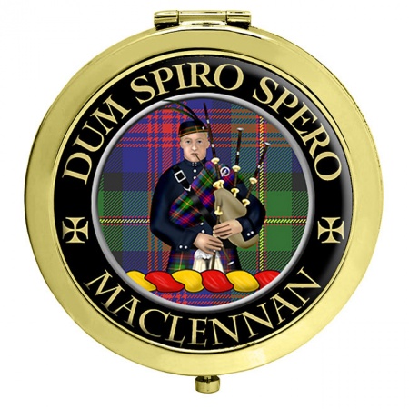 MacLennan Scottish Clan Crest Compact Mirror