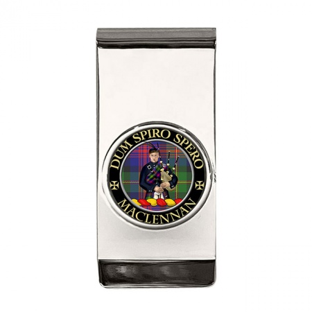 MacLennan Scottish Clan Crest Money Clip