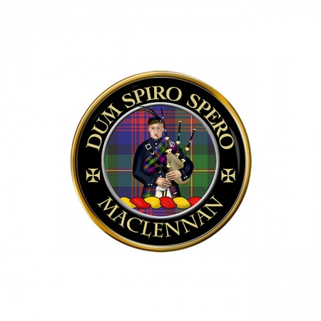 MacLennan Scottish Clan Crest Pin Badge