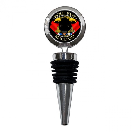 Macleod Scottish Clan Crest Bottle Stopper