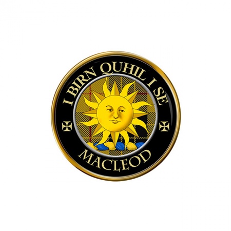 Macleod of Lewis (I Birn Quhil I Se Motto) Scottish Clan Crest Pin Badge