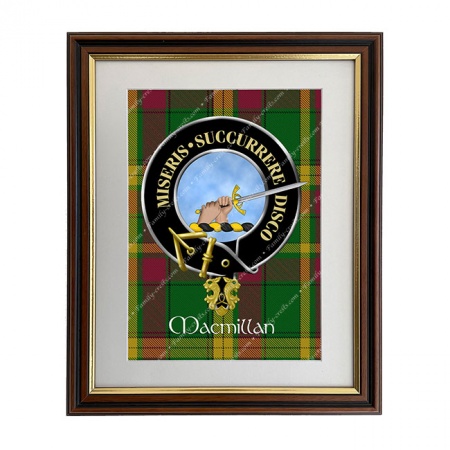 MacMillan Scottish Clan Crest Framed Print