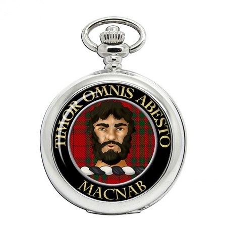 Macnab Scottish Clan Crest Pocket Watch
