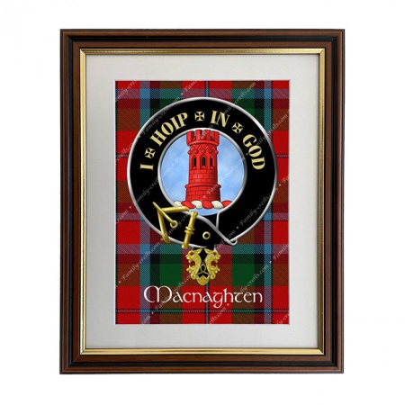 Macnaghten Scottish Clan Crest Framed Print