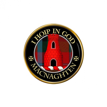 Macnaghten Scottish Clan Crest Pin Badge