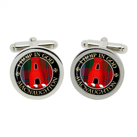 Macnaughton Scottish Clan Crest Cufflinks