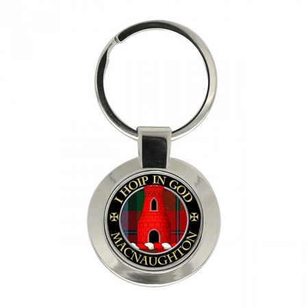 Macnaughton Scottish Clan Crest Key Ring