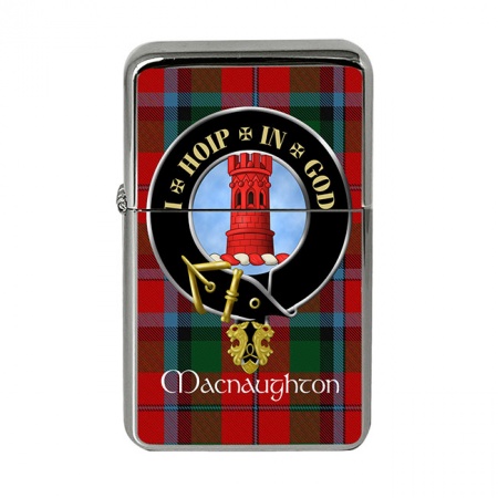 Macnaughton Scottish Clan Crest Flip Top Lighter