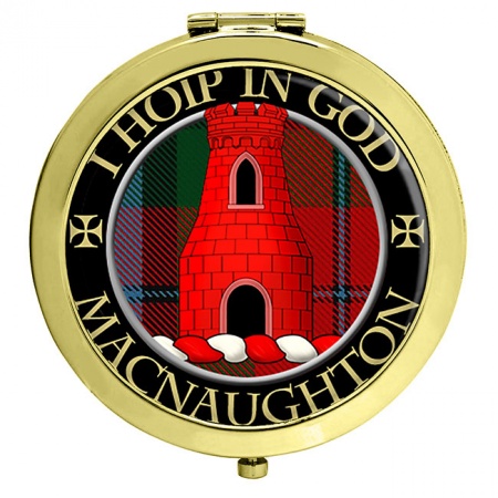 Macnaughton Scottish Clan Crest Compact Mirror