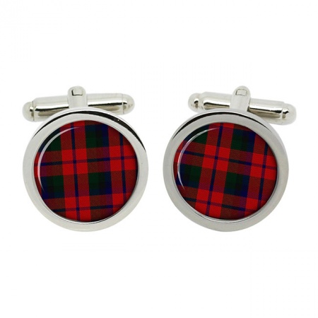 Macnaughton Scottish Tartan Cufflinks in Box