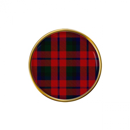 Macnaughton Scottish Tartan Pin Badge