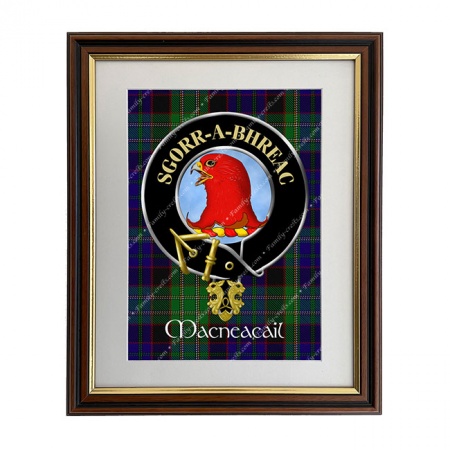 MacNeacail Scottish Clan Crest Framed Print