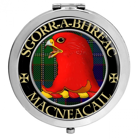 MacNeacail Scottish Clan Crest Compact Mirror