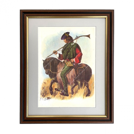 MacNeil (Buaidh no Bas motto Scottish Clansman Print